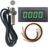 DIGITEN 4 Digital Green LED Tachometer RPM Speed Meter + Hall Proximity Switch Magnet Sensor NPN for Lathe Conveyor Belt...